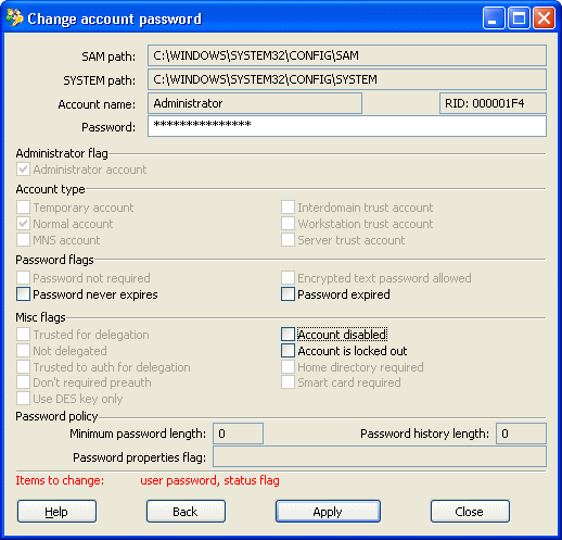 Elcomsoft System Recovery (Professional Edition)